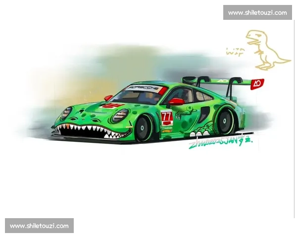 保时捷 911 GT3 R 骷髅暴龙涂装，小勒芒惊艳登场